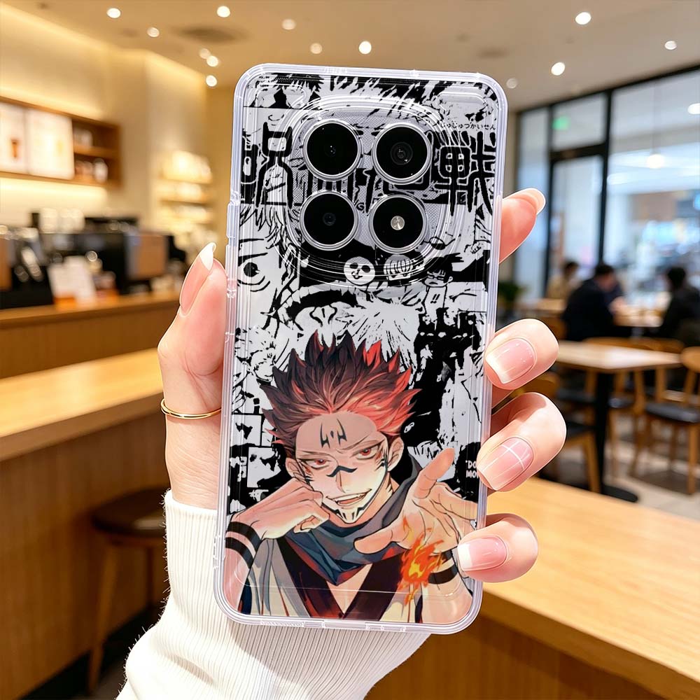 Phone Cases Jujutsu Kaisen - Etui ochronne przezroczyste z motywem anime