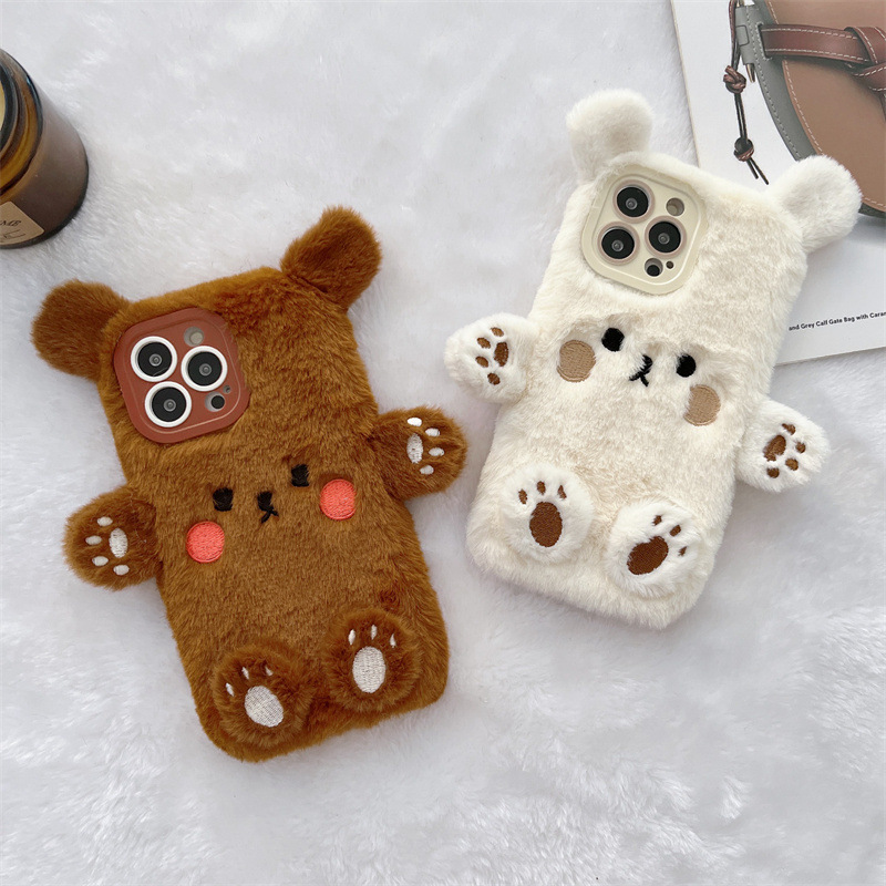 Phone Cases Iphone - Koreańskie etui na telefon z kreskówkowym