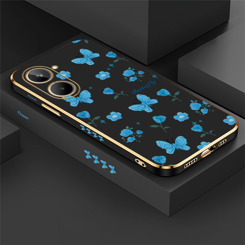 Phone Cases Realme - Etui na telefon z nadrukiem kwiatów