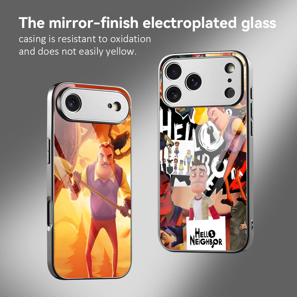 Phone Cases Metal - Etui na telefon Game H-Hello Neighbor