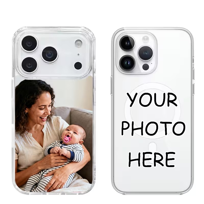 Phone Cases Diy - Przezroczyste akrylowe etui magnetyczne do iPhone
