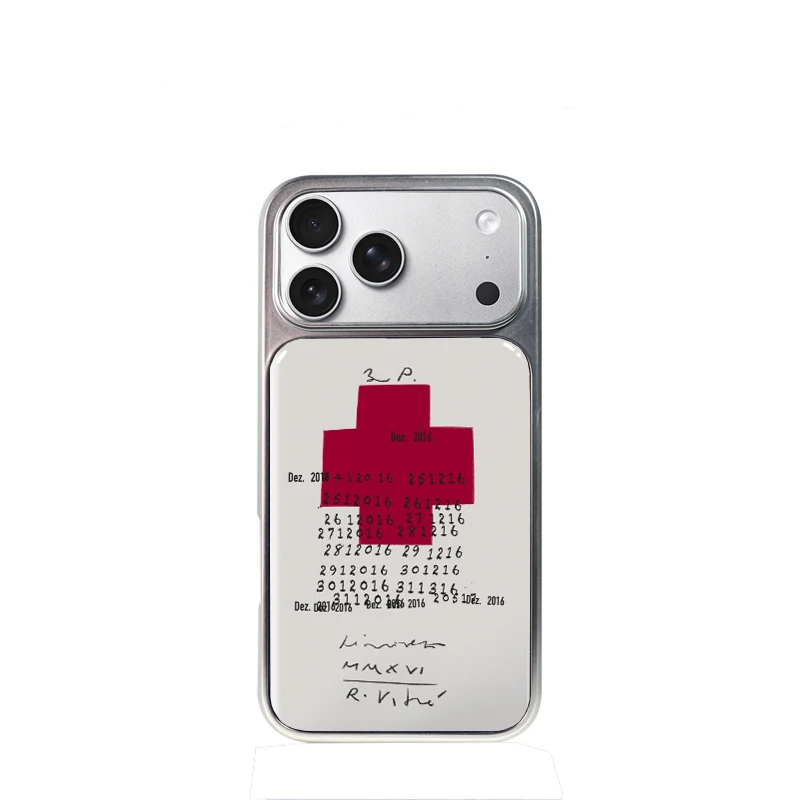 Phone Cases That Charge Your Phone - Etui na telefon Ins Retro Red