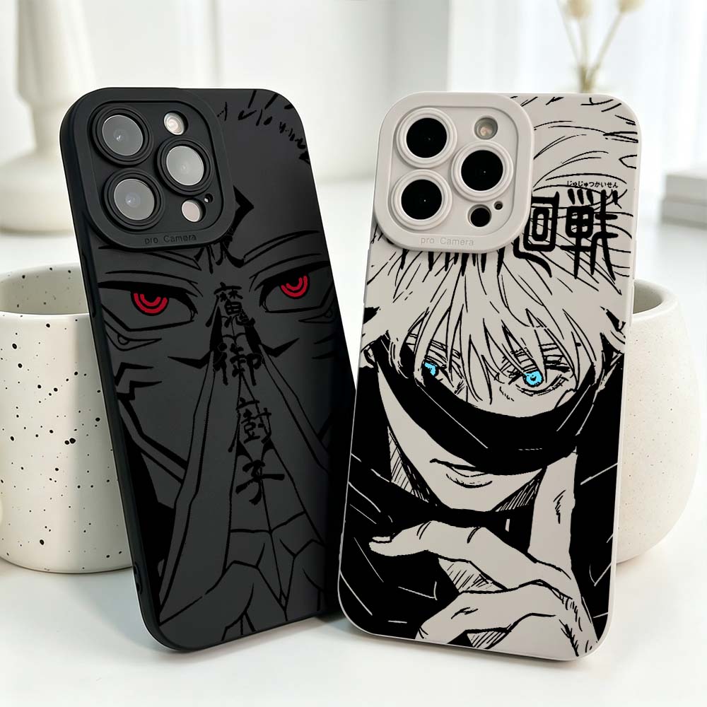 Phone Cases Jujutsu Kaisen - Anime Jujutsu Kaisen Fajne Silikonowe Etui