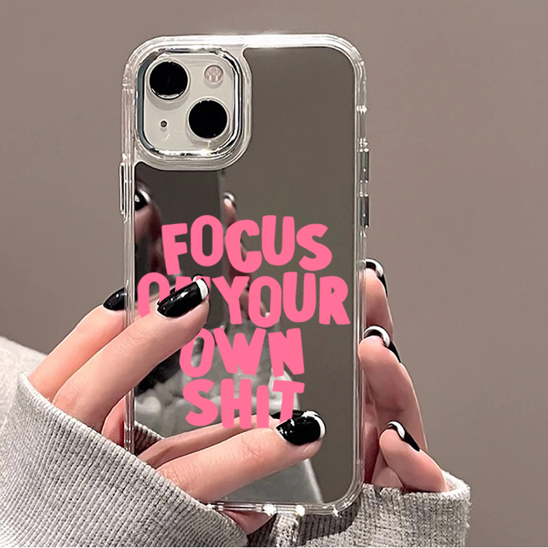 Phone Cases Trendy - Modne cyfry i kolorowe litery na