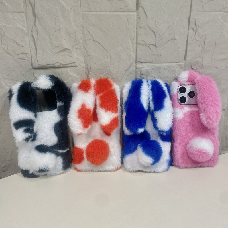 Phone Cases Iphone - Urocze futrzane etui na telefon z