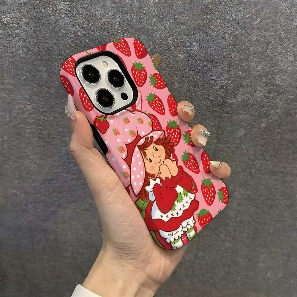 Phone Cases Louis Vuitton - V-Vintage-D-Strawberry Shortcake Etui na telefon Hard