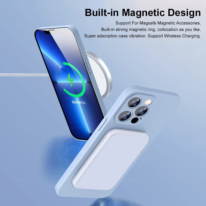 Magnetyczne etui z płynnego si – Phone Cases That Charge Your Phone recenzja i cena