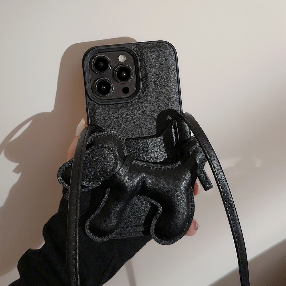Koreański czarny futerał na te – Phone Cases Diy recenzja i cena