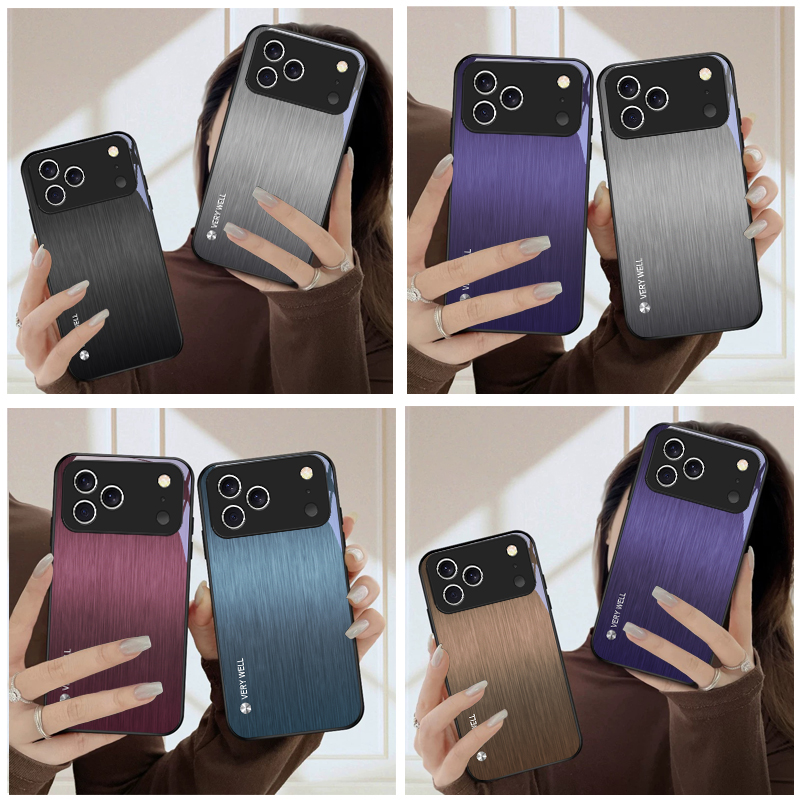 Minimalnie szczotkowane metalo – Phone Cases Metal recenzja i cena