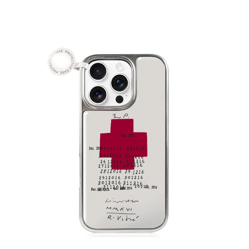 Etui na telefon Ins Retro Red  – Phone Cases That Charge Your Phone recenzja i cena