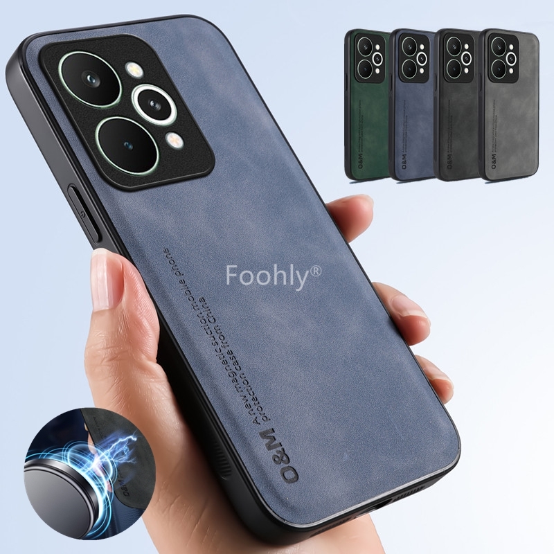 Etui magnetyczne ze skóry nubu – Phone Cases Realme recenzja i cena