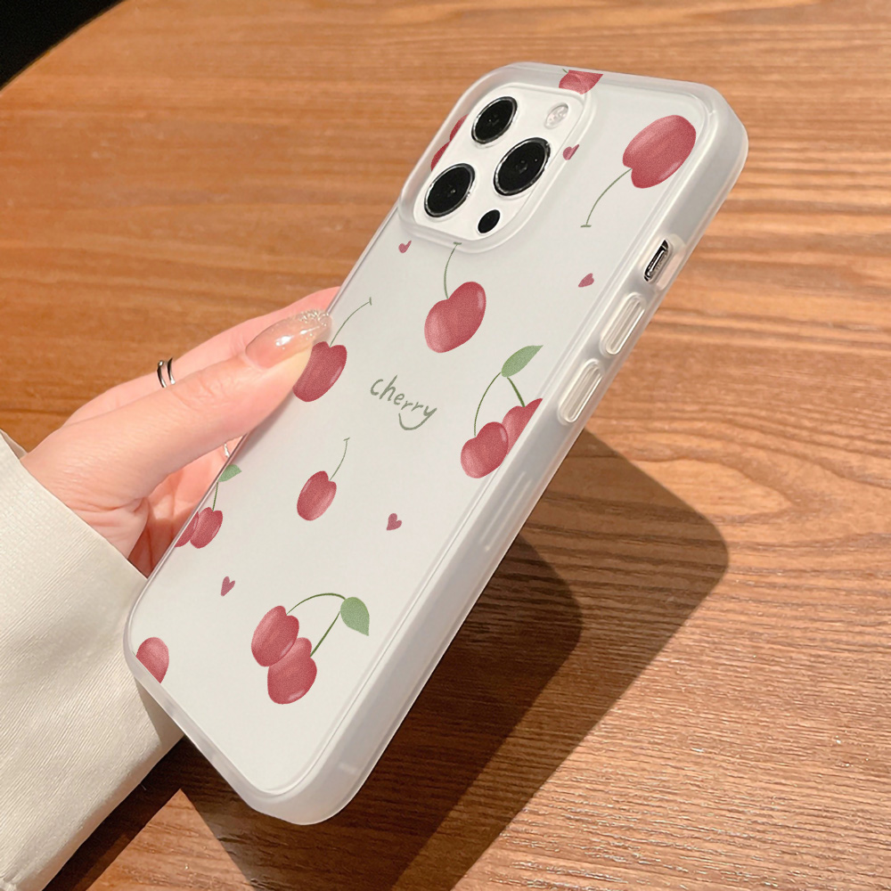 Etui na telefon Cherry, matowe – Phone Cases Iphone recenzja i cena